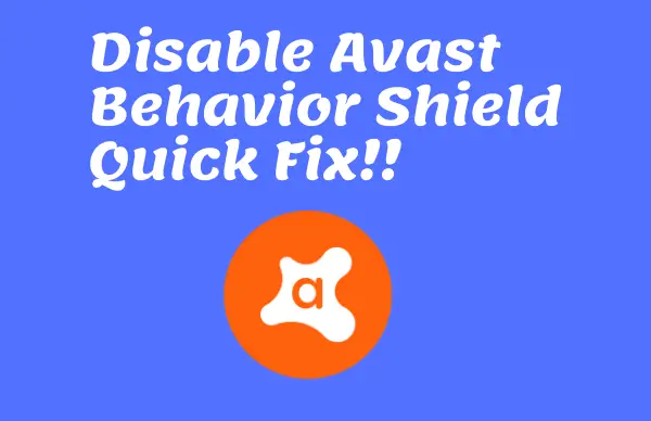 Avast Behavior Shield