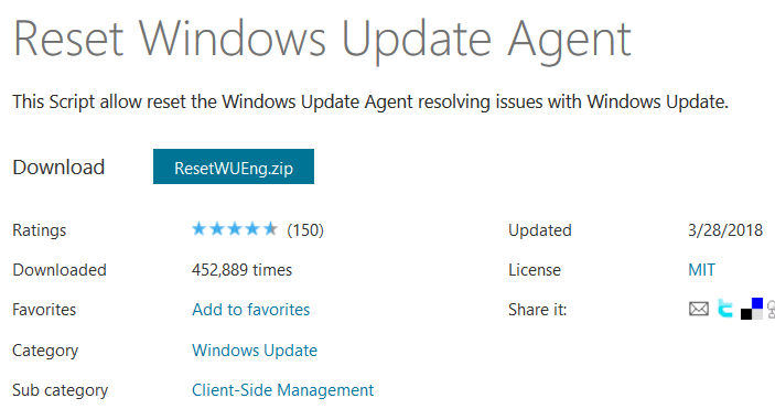 Reset-Windows-Update-Agent