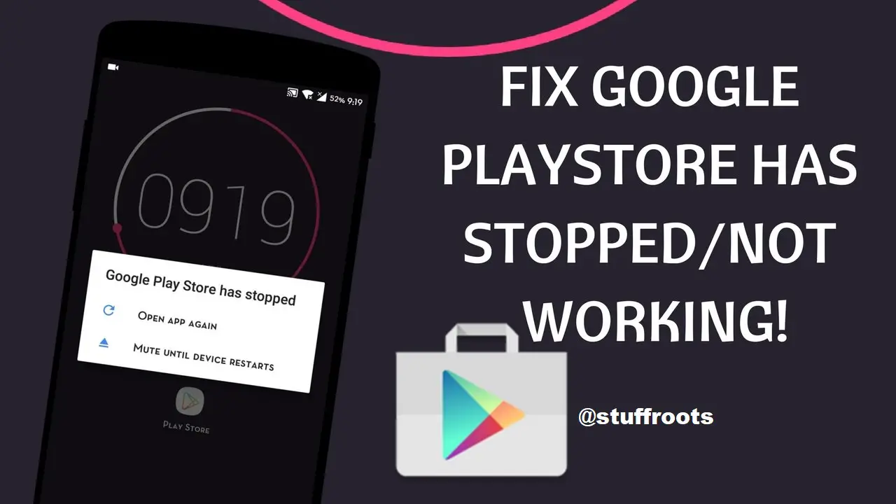 Google Play Services has stopped