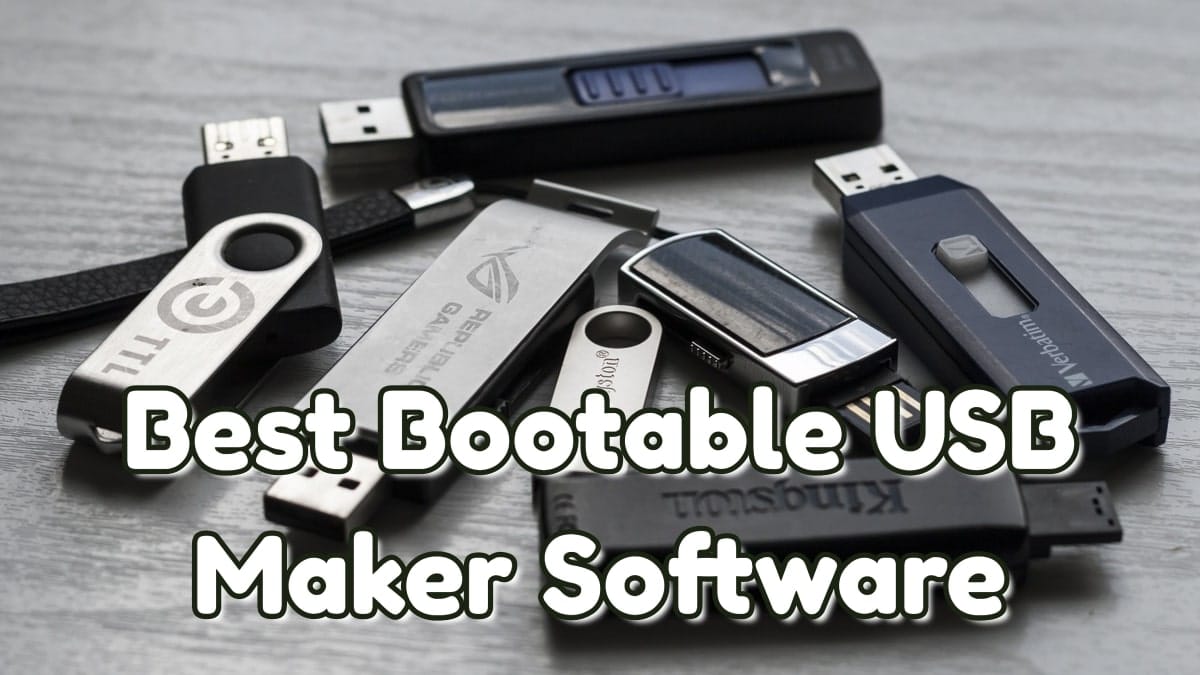 Fictief zuurstof Gepolijst Best Bootable USB Software for Windows and Mac - StuffRoots