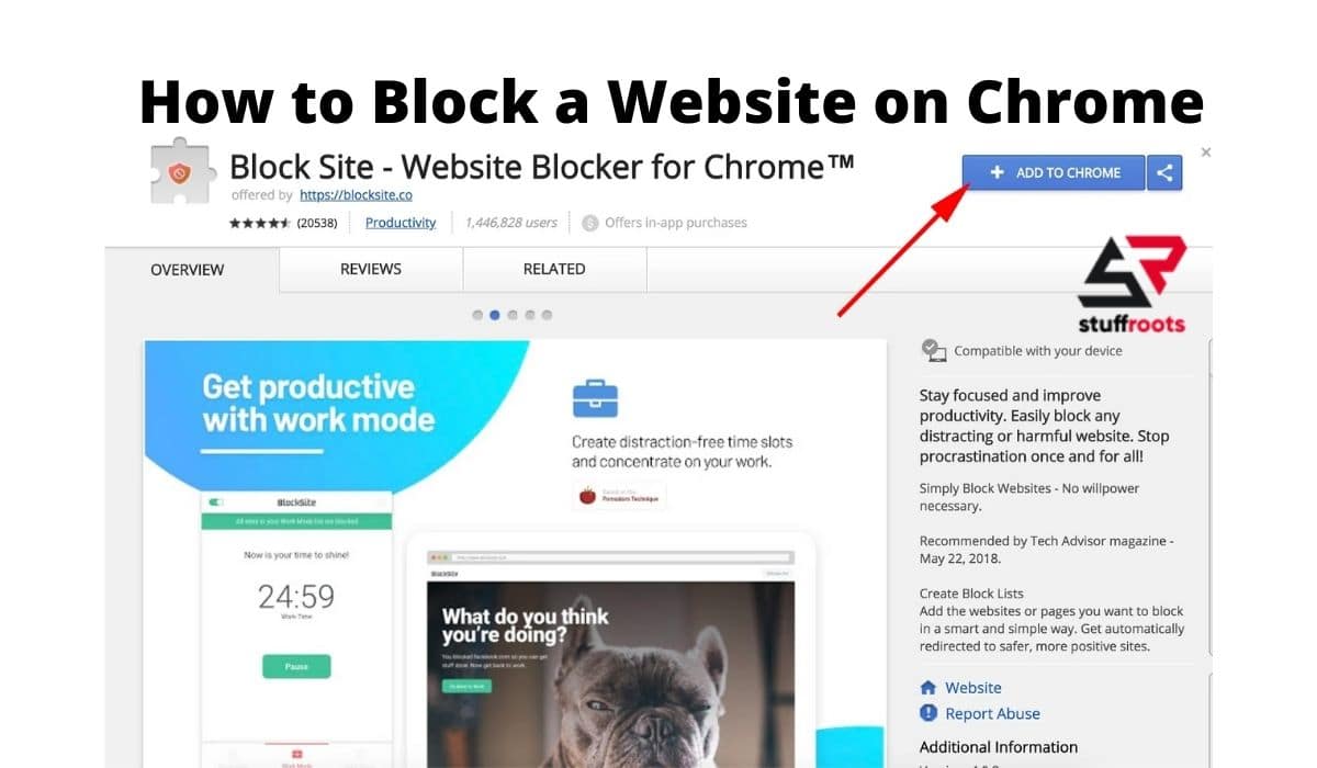 website blocker for chrome
