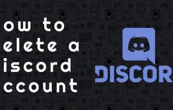 How to Delete a discord account