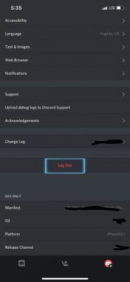 How to log out of discord (6)