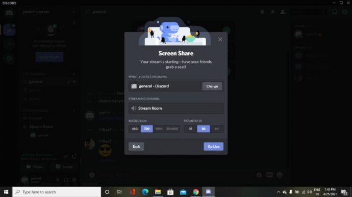 how to screen share on discord (4)