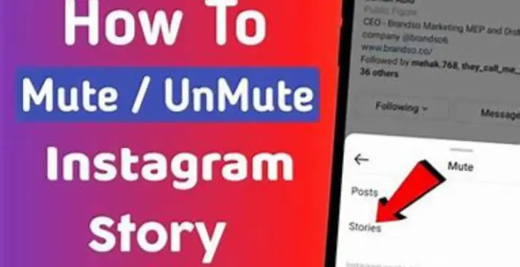 how to unmute on Instagram