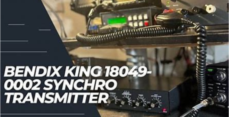 Bendix King 18049-0002 synchro transmitter