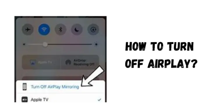 How to Turn Off Airplay