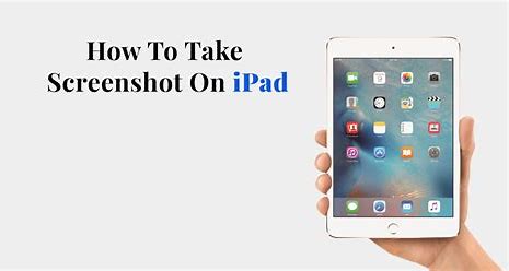 How to Screenshot on iPad?