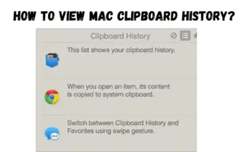 Mac Clipboard History