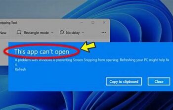 How to Fix Snipping Tool Not Working