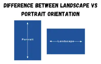Landscape vs Portrait Orientation
