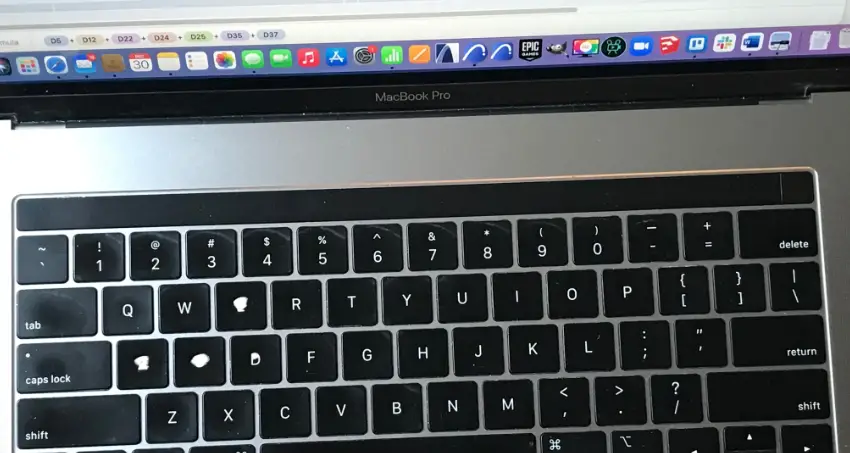 macbook keyboard wearing out